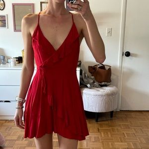 Kimchi Blue red summer dress